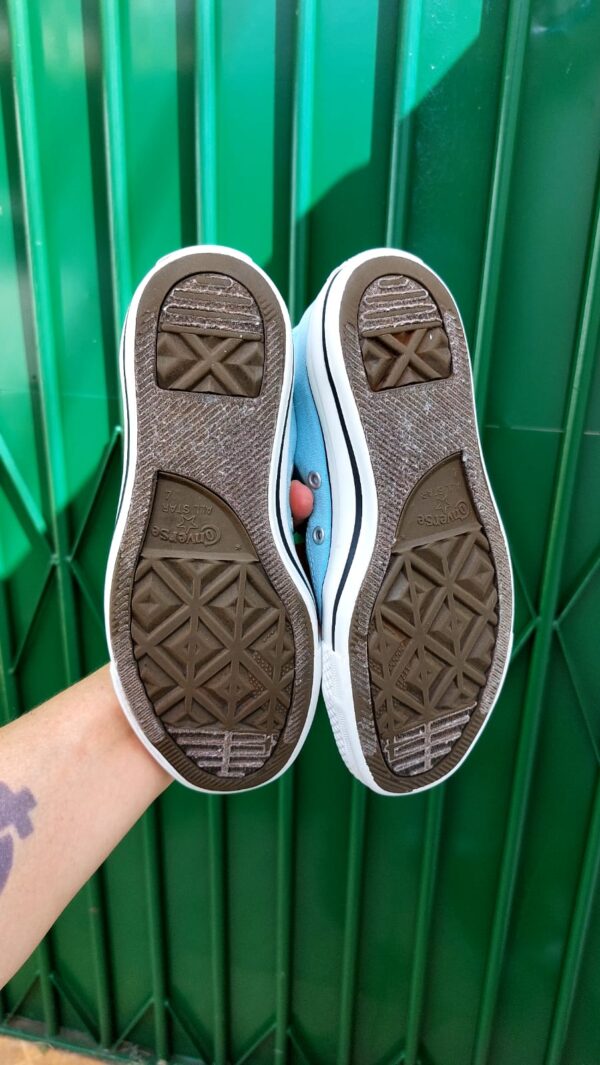 All Star ORIGINAL, verde água, cano médio, Tam 34 - Image 7